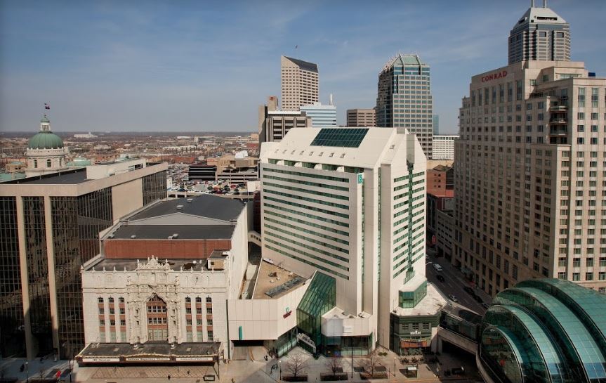 Embassy Suites By Hilton Indianapolis Downtown Eksteriør bilde
